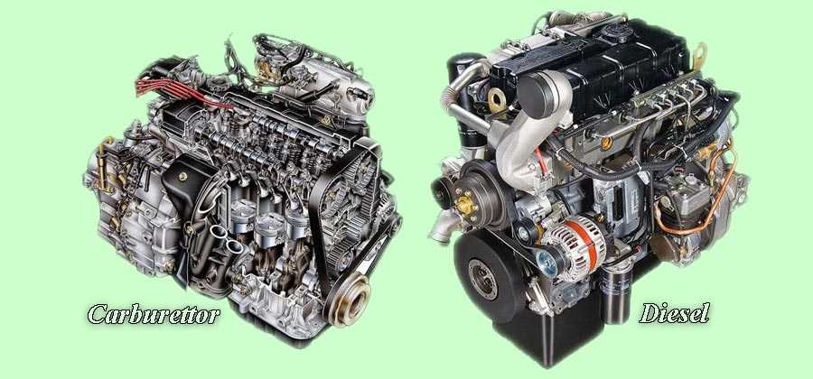 Сборка автомобильного дизельного двигателя